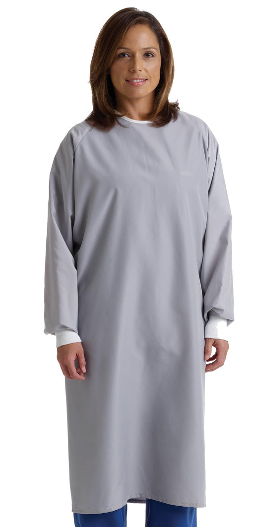 Medline MDT011205 Medline AAMI Level 1 Reusable Isolation Gowns, Gray, Case of 12