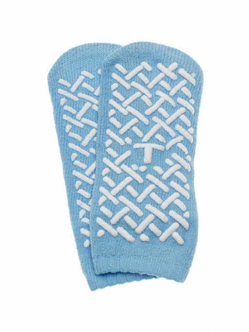 Medline MDT211218T Medline Single-Tread Terry Patient Slippers, SLIPPER,SINGLE TREAD,TEAL,TODDLER, 96 Each / Case