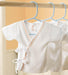 Medline MDT2112731 Medline Tie-Side Infant Shirts, SHIRT,BABY,TIESIDE,SHORT SLEEVE,3MO,6DZ, 12 Each / Dozen