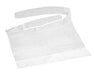 Medline NON24267C Medline Tie-On Disposable Waterproof Plastic Bibs, BIB,PLASTIC,CRUMB CATCHER,16X24, 500 Each / Case