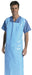 Medline NON24280 Medline Heavyweight Cysto-Style Plastic Aprons, APRON,PULLOVER,POLY,HVYWT,BLU,41"X62", Case of 100