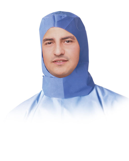 Medline NONSH100C Medline Surgeon Hoods, HOOD,SURGEON,MLTI LYR,TIE UNDER CHIN,BLU, Case of 300