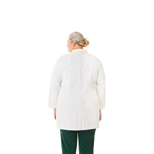 Medline Women's Staff Length 6-Pocket Lab Coats