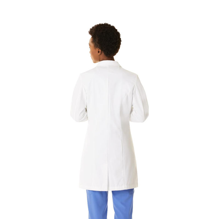 Medline Women's Staff Length 6-Pocket Lab Coats