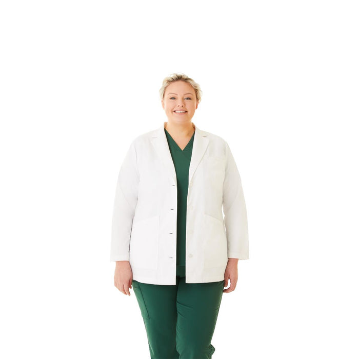 Medline Women's Classic Consultation-Length Lab Coats