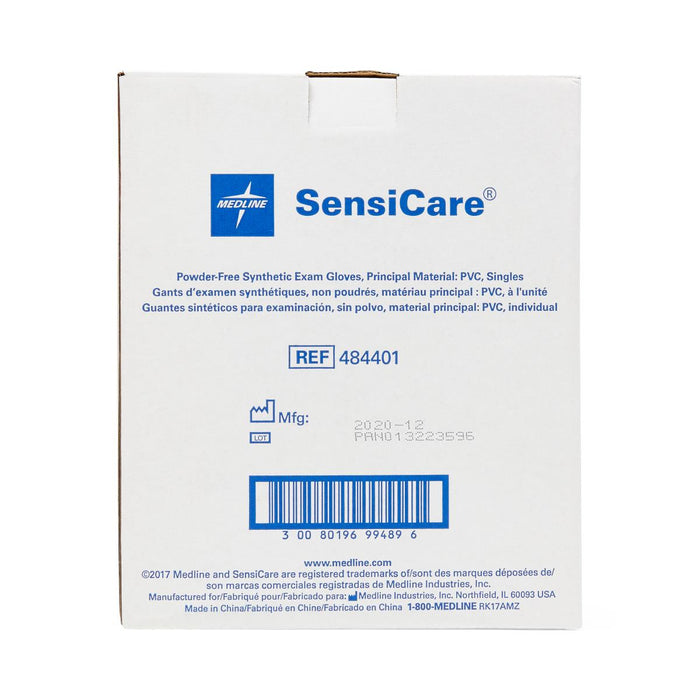SensiCare PF Sterile Stretch Vinyl Exam Gloves