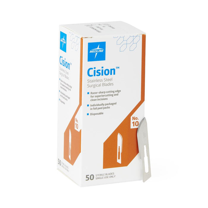 Medline Cision Sterile Disposable Stainless-Steel Blades