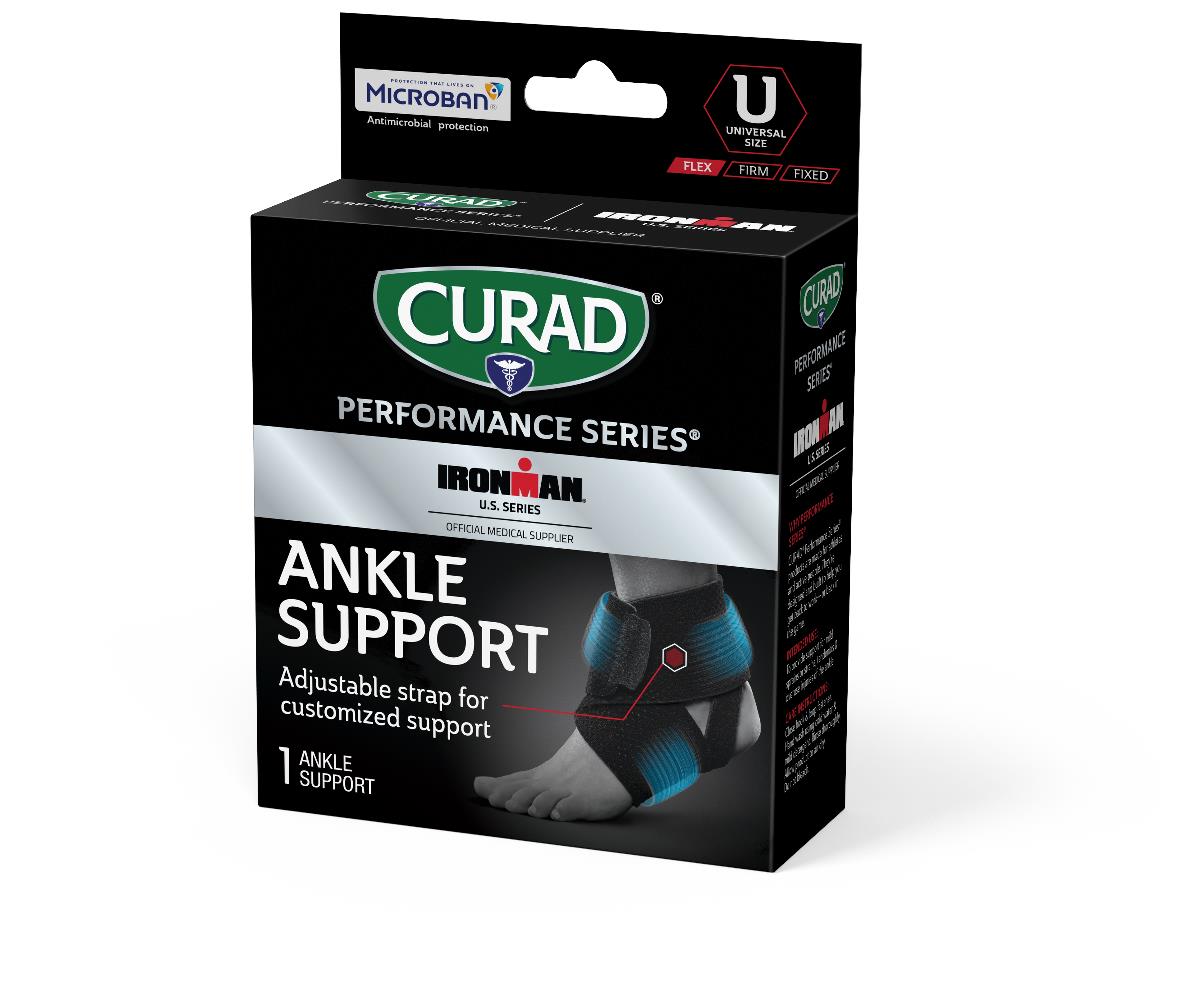 CURAD Performance Series IRONMAN Adjustable Ankle Wraps — Medical ...