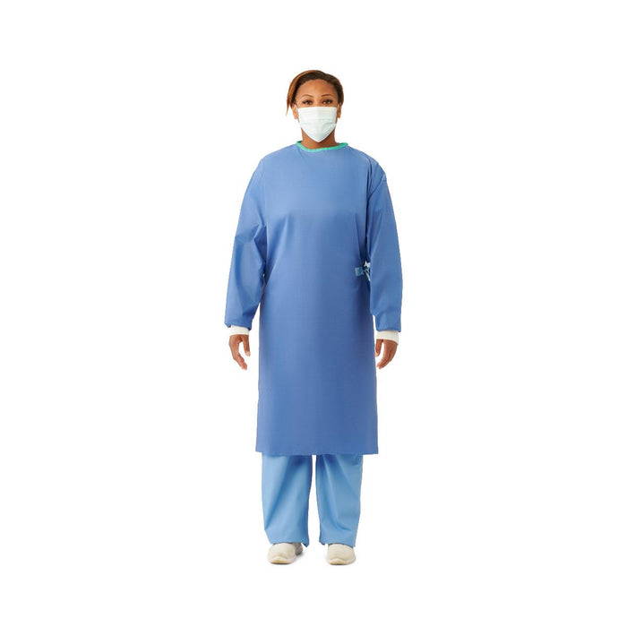 Medline DYNJP2001H Sterile Nonreinforced Eclipse Surgical Gowns with Set-In Sleeve, GOWN,NONRNF,L,1EA, 1 Each