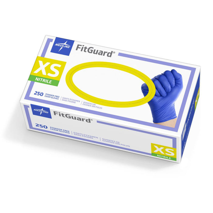 Medline FitGuard Nitrile Exam Gloves