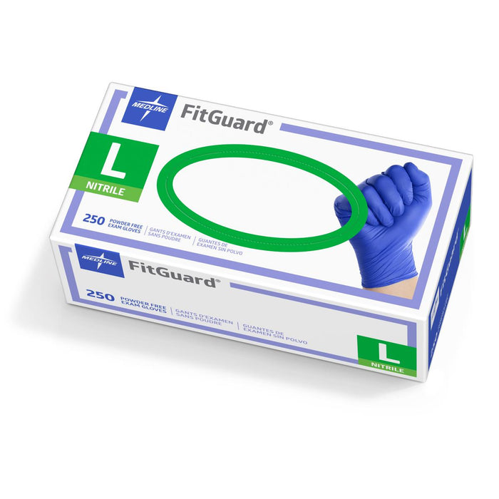 Medline FitGuard Nitrile Exam Gloves