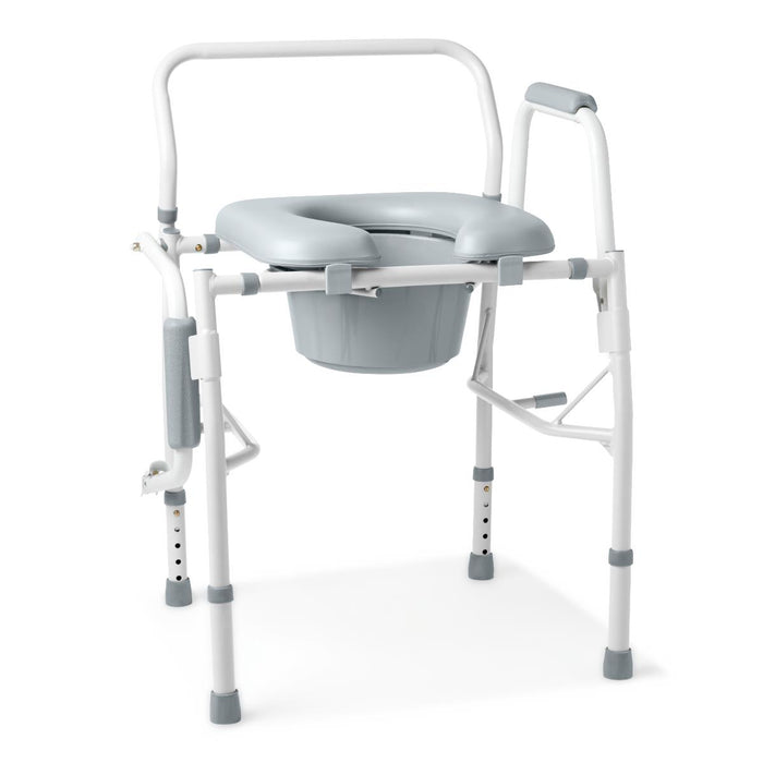 Medline Steel Drop-Arm Commodes