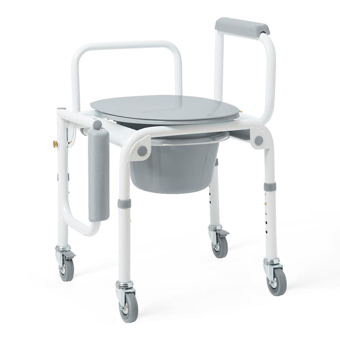 Medline Steel Drop-Arm Commodes