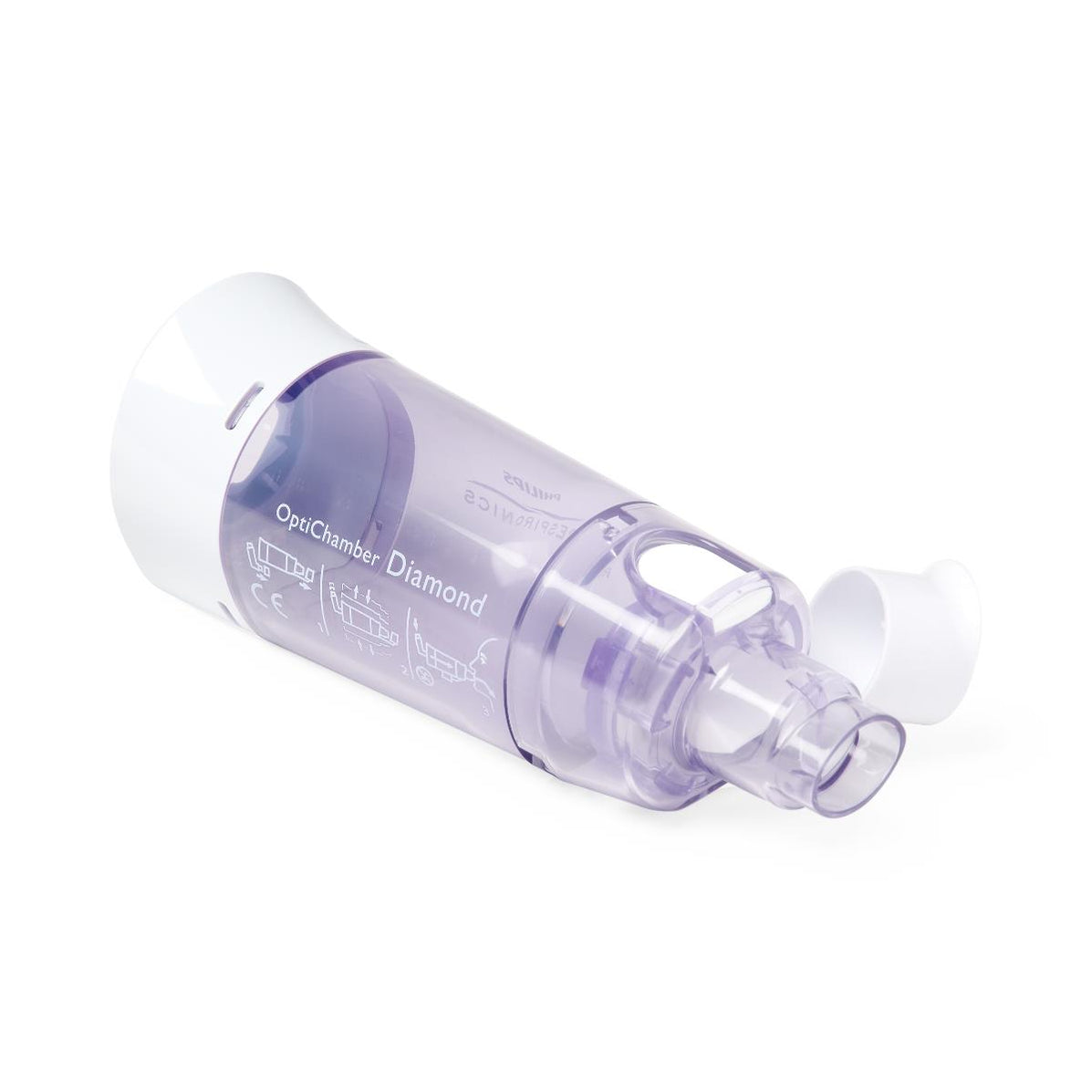 Optihaler Medline OptiChamber Diamond Inhaler Spacer — Medical Supply Pros