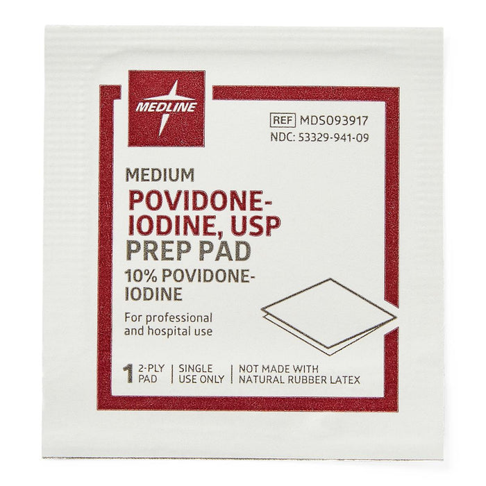 Medline PVP Prep Pads