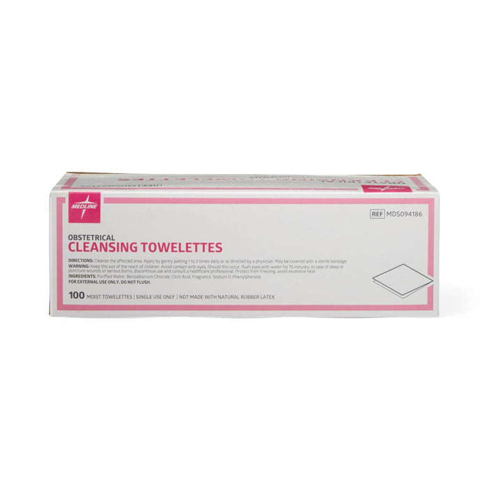 Medline Obstetrical Cleaning Towelettes