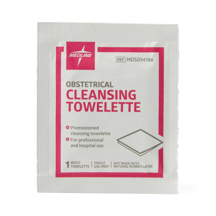 Medline Obstetrical Cleaning Towelettes