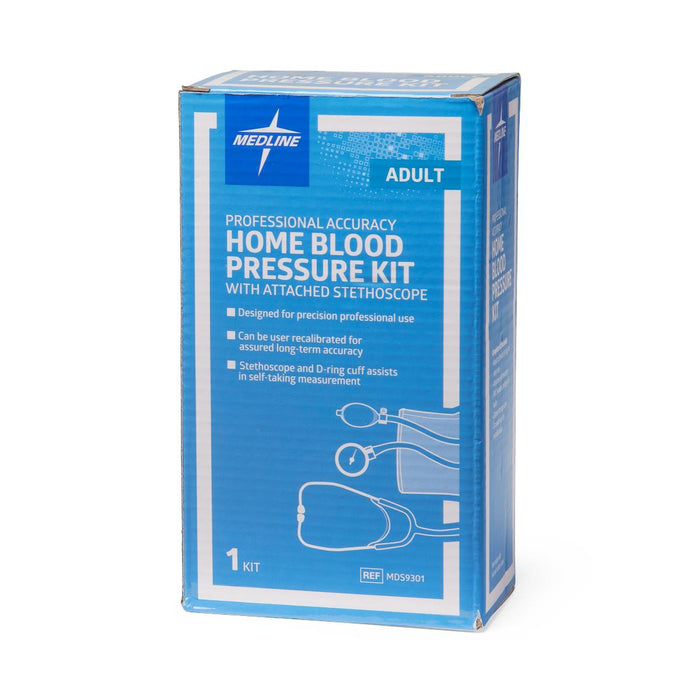Medline Blood Pressure Kits with Handheld Aneroids Stethescope