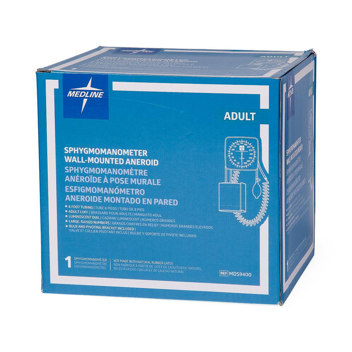 Wall-Mount Aneroid Blood Pressure Monitor