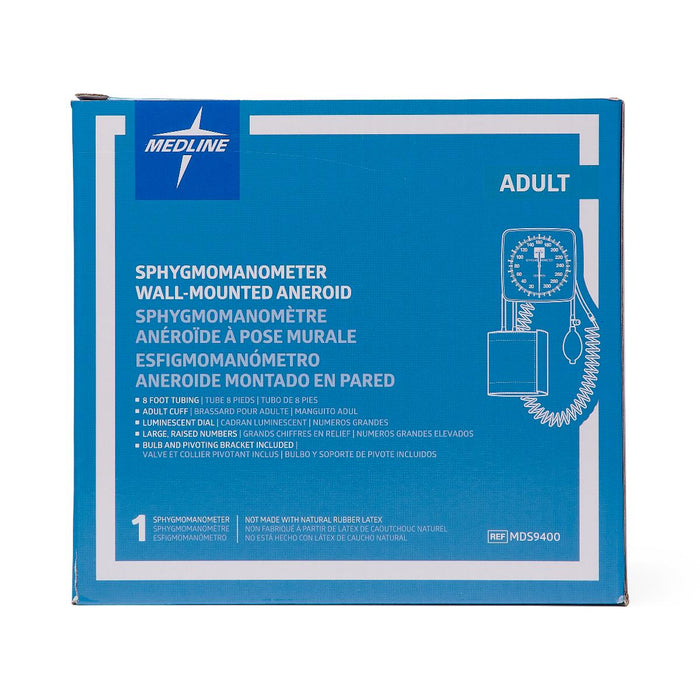 Wall-Mount Aneroid Blood Pressure Monitor