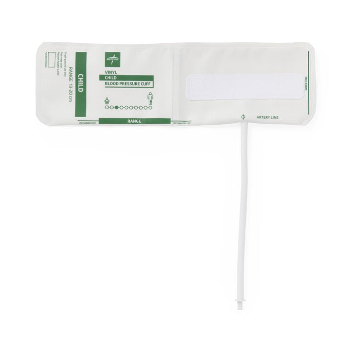 Medline Disposable Vinyl 1-Tube BP Cuffs with Bayonet Connector