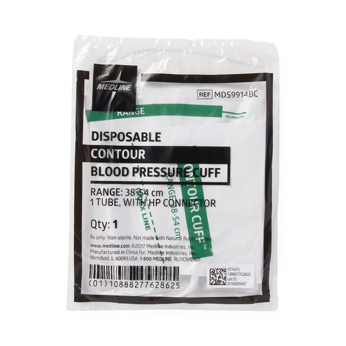 Disposable Bariatric Curve Single-Tube Blood Pressure Cuff