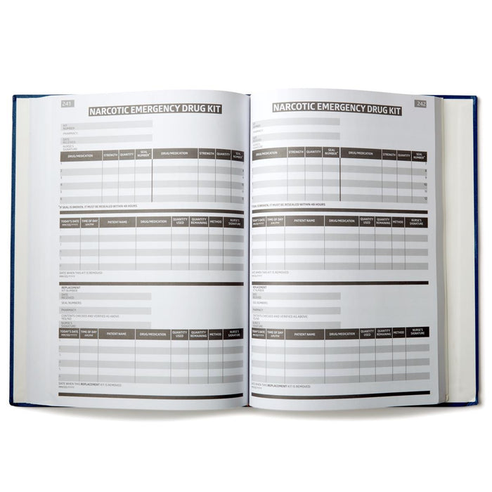 Controlled Substances Log Book