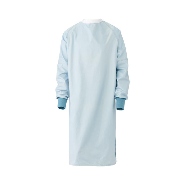 Medline MDT012081XL Blockade Fluid and Static Resistant Misty Reusable Cover Gowns, 2 Ply, XL