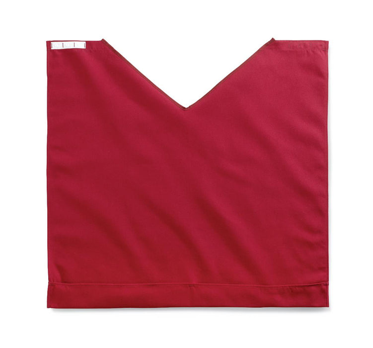 Medline MDT014118BURG Medline Comfort Fit Dignity Napkins with Snap Closure, Burgundy, Case of 12