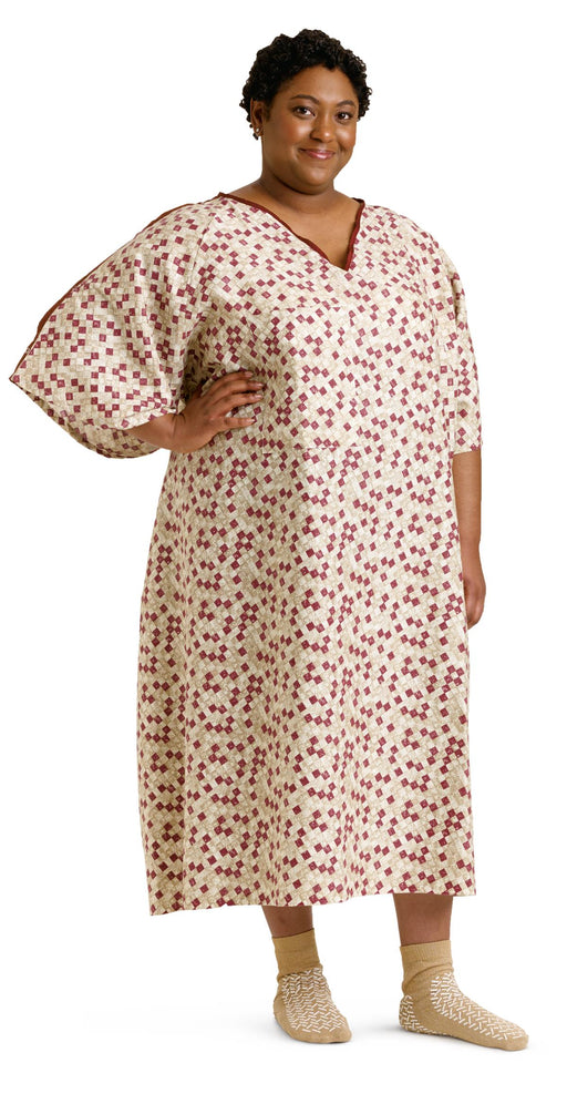 Medline MDTOG5ITSRSW Medline Blended IV Gowns, 5XL, Case of 12