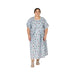 Medline MDTSG5ITSSWR Medline Nursing and L&D Patient Apparel, GOWN,MATERNITY,MOTHERS,SWIRLS ON BLUE, 12 Each / Dozen