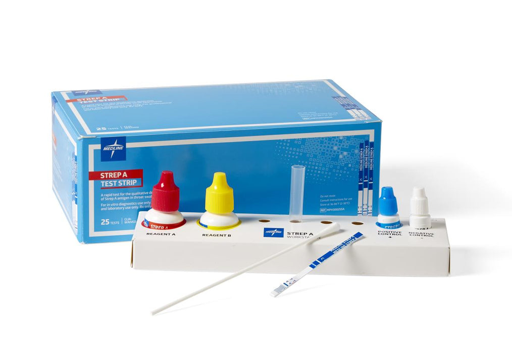 Medline Group A Strep Dipstick Test