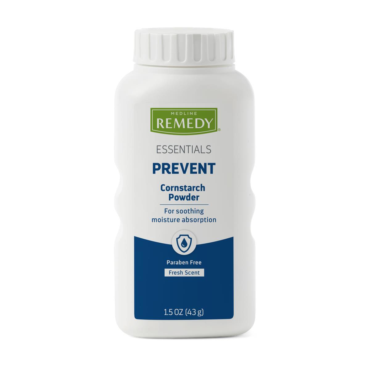Medline Remedy Essentials Cornstarch Powder — Medical Supply Pros
