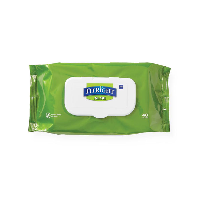 FitRight Aloe Personal Cleansing Wipes
