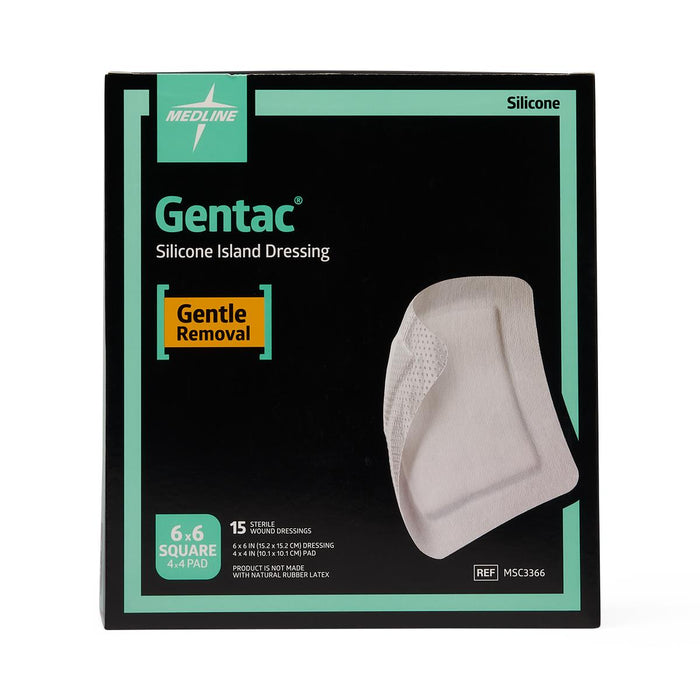 Gentac Silicone Island Dressings