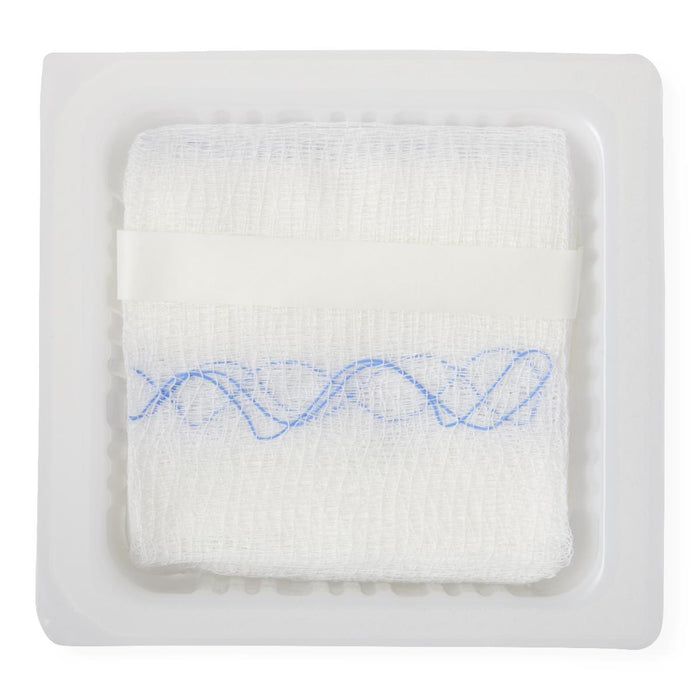 Medline Sterile 100% Cotton X-ray Detectable 12 Ply Gauze Sponges