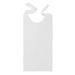 Medline NON24268 Medline Disposable Tissue/Poly-Backed Adult Bibs, With Ties, 16" x 33"