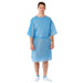 Medline NON27146SLXL Medline Disposable Multilayer Sleeveless Patient Gowns, Short Sleeves, Extra Large