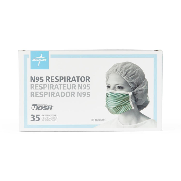 Medline Flat-Fold Particulate Respirator Masks