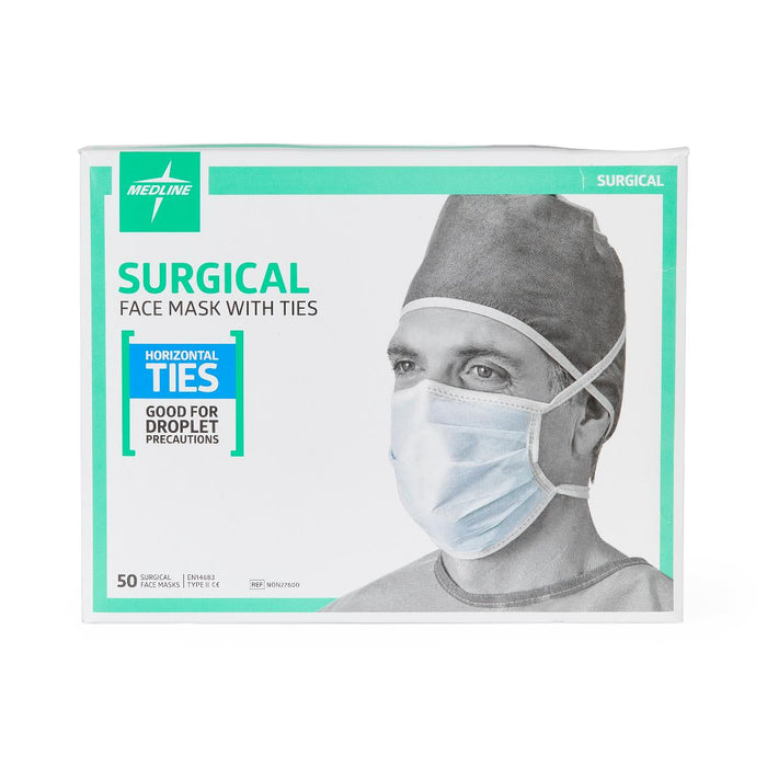 ASTM Level 1 Surgical Masks with Horizontal Ties