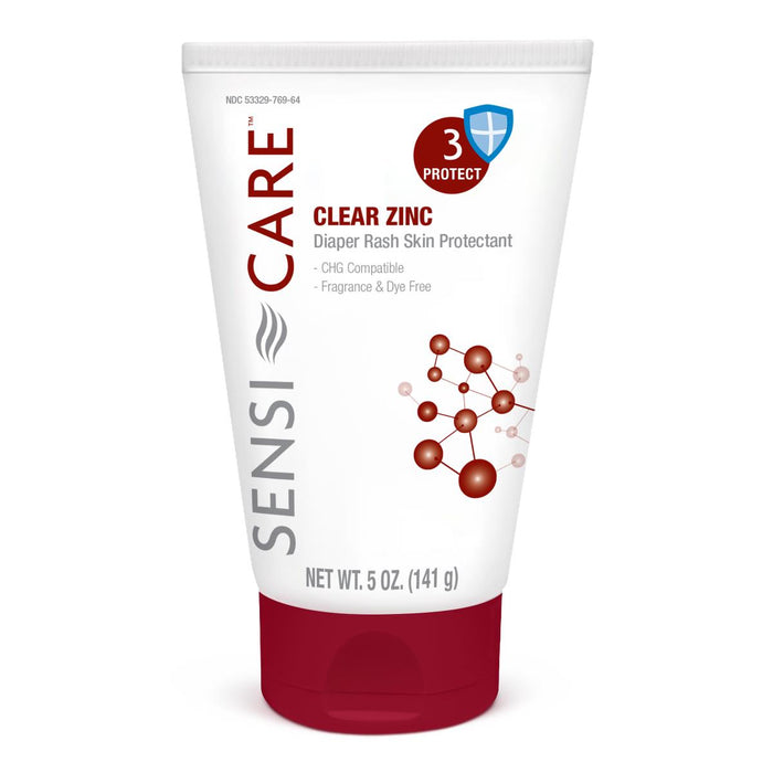 SensiCare Clear Zinc Diaper Rash Protectants