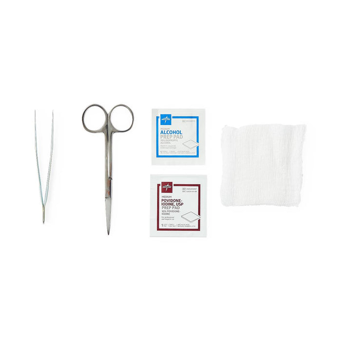 Medline Floor Grade Suture Removal Trays