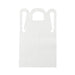 Medline NON24274Z Medline Disposable Polyethylene Adult Aprons, 28" x 46", Box of 100