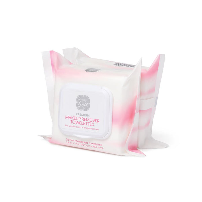 Simply Soft Premium Skin Cleansing and Makeup Remover Wipes