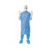 Medline DYNJP2208 Sterile Poly-Reinforced Breathable Film Sleeve Eclipse Gown, GOWN,ECLIPSE,POLYRNF,BRTHSLV,XL,30/CS, Case of 30