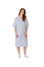 Medline MDTPG2RTSSNO Medline Blended Patient Gowns, Snowflakes, Case of 12