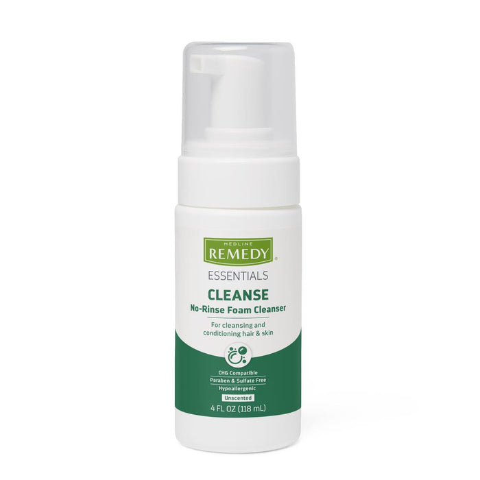 Medline Remedy Essentials No-Rinse Foam Cleanser