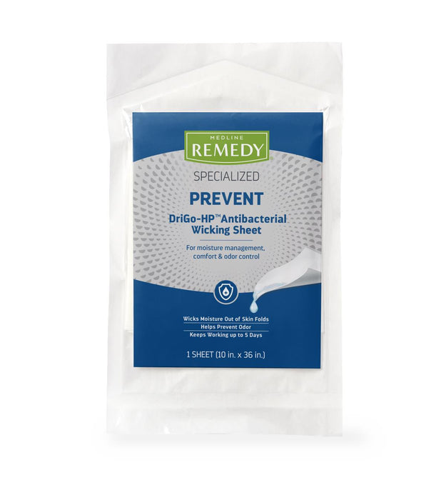 Medline Remedy Specialized DriGo-HP Antibacterial Wicking Sheets