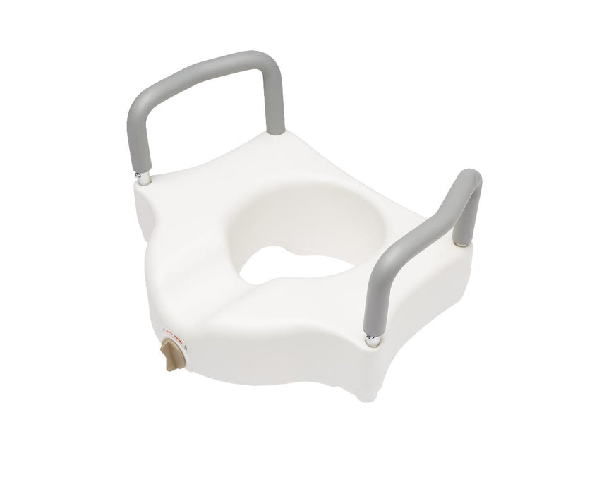 Medline Raised Locking Toilet Seats with Arms