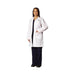 Medline MDT11WHT8E Medline Women's Classic Staff-Length Lab Coats, COAT,LAB,LADIES,STAFF LENGTH,WHITE,8, 1 Each